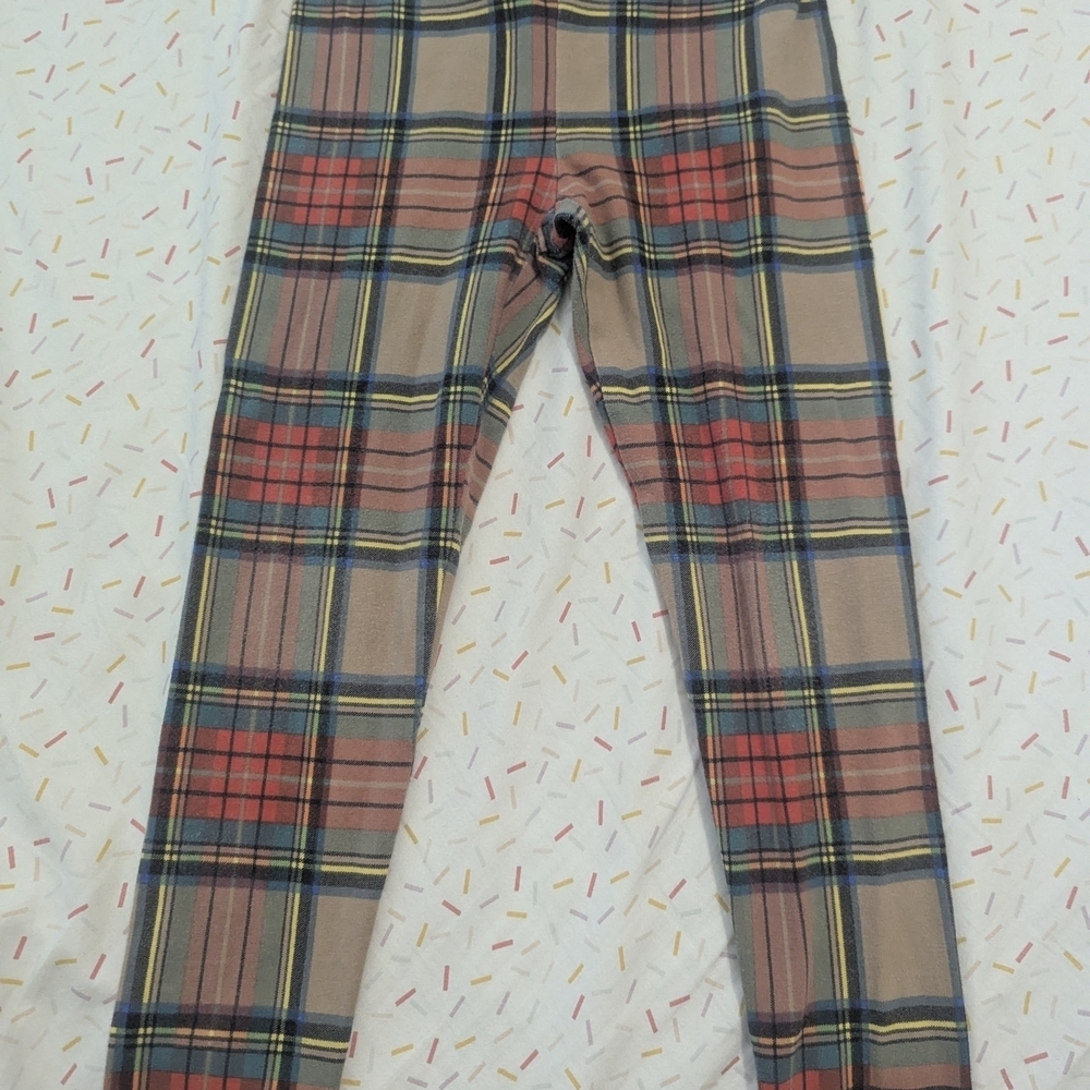 Crewcuts Plaid Leggings